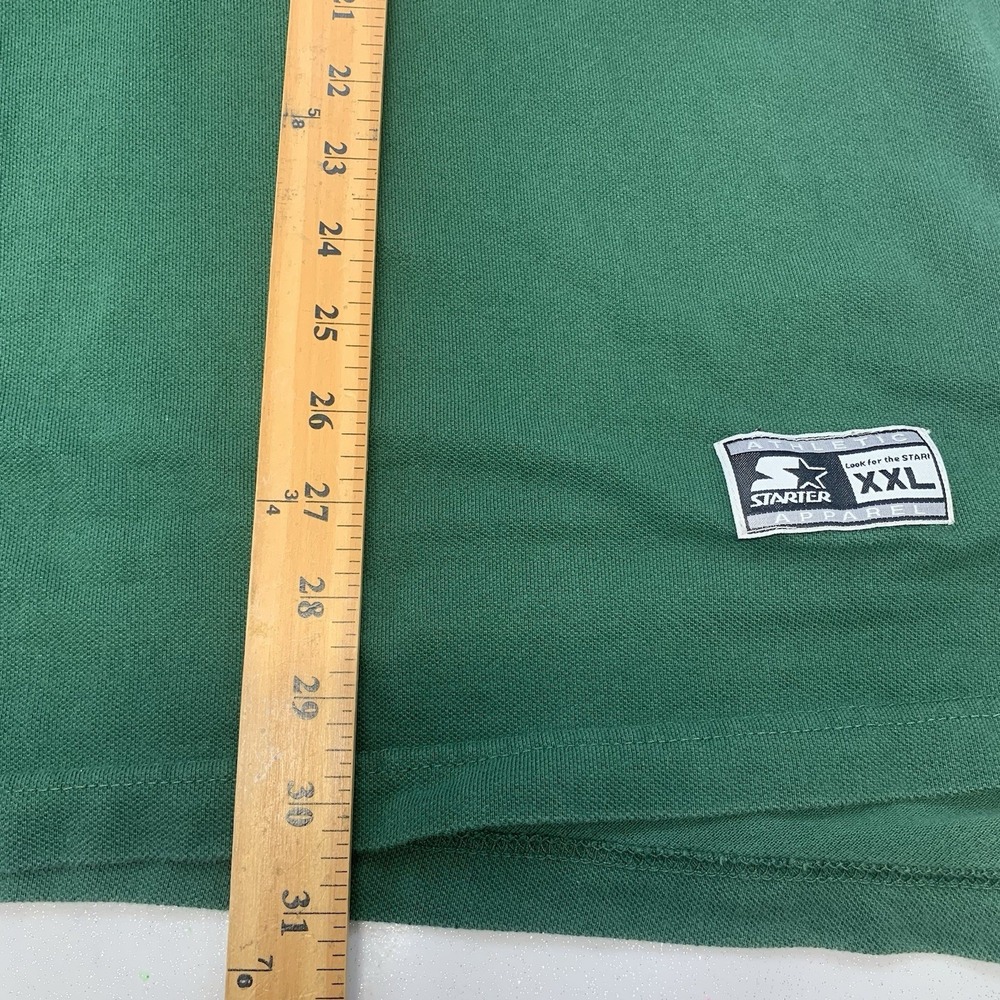 NFL Pro Line Authentic Starter Polo Shirt Men Packers Vintage XXL 2XL All Cotton - Picture 8 of 9